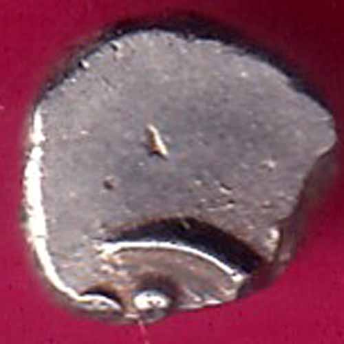 TRAVANCORE STATE RAJARAM VERMA IV SILVER CHUKRAM COIN–@HUB4034