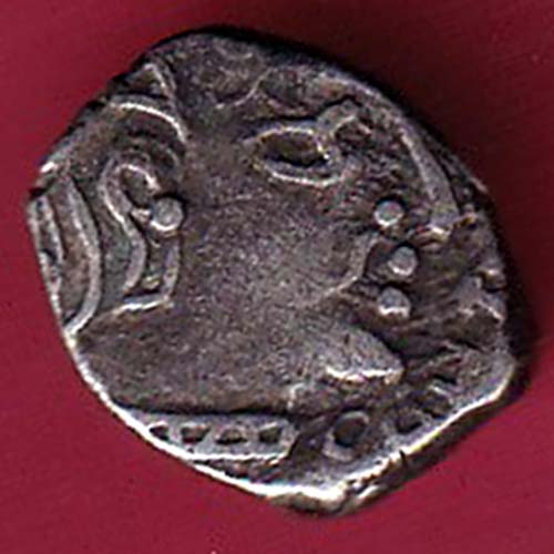 ANCIENT INDIA KSHATRAP DYNASTY KINGS PORTRAIT RARE SILVER COIN– OO2255