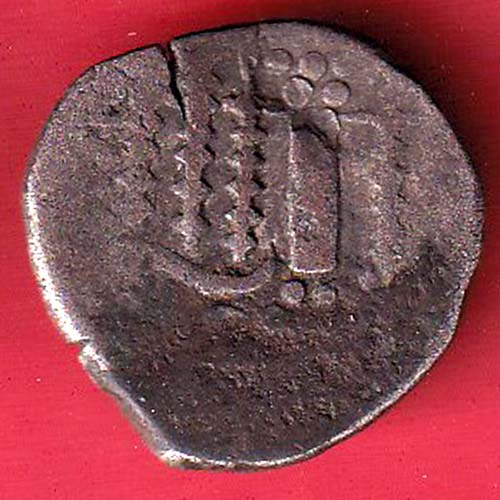 ANCIENT INDIA INDO SASSANIAN SRI HA SERIES RAJASTHAN RARE SILVER COIN– oo3458