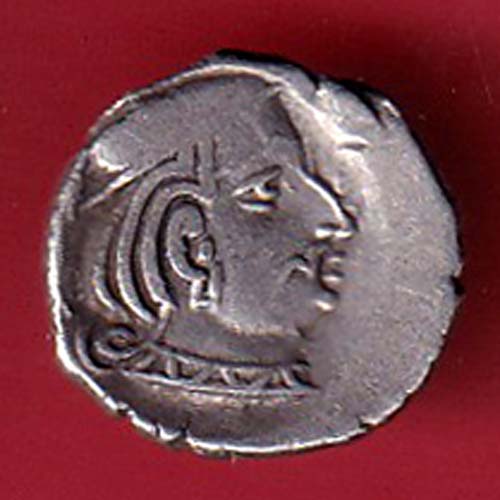 ANCIENT INDIA KSHATRAP DYNASTY KINGS PORTRAIT RARE SILVER Beautiful Coin-  oo3989