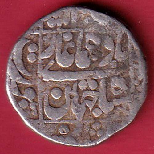 mughals shahjahan surat mint one rupee silver coin:-oo4247