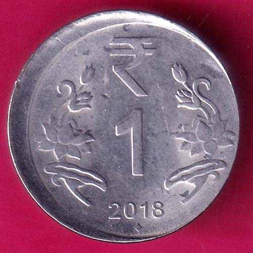 republic india 2018 one rupee:- OO1632