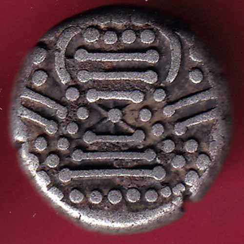 ANCIENT INDIA GADHAYA DYNASTY KING PORTRAIT COIN – S1120