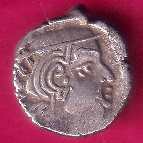 ANCIENT INDIA KSHATRAP DYNASTY KINGS PORTRAIT RARE SILVER COIN :- OO1603