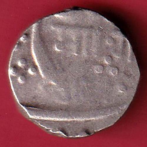 Baroda MANAJI RAO one rupee silver coin:- OO3799