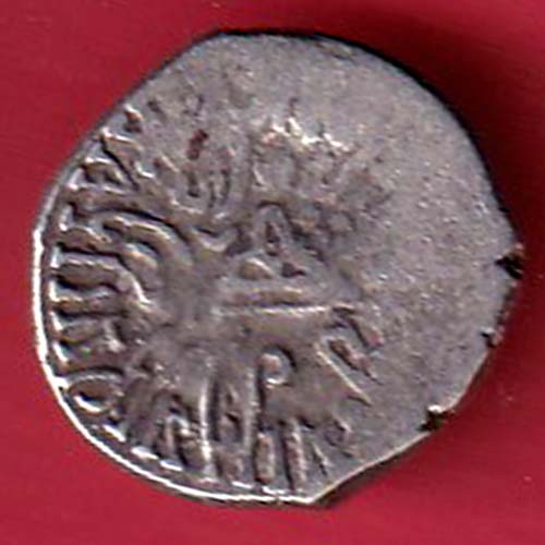 ANCIENT INDIA KSHATRAP DYNASTY KINGS PORTRAIT RARE SILVER COIN:- OO3524