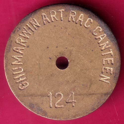 canteen token : ghumarwin art rac csnteen 124 –@HUB3755