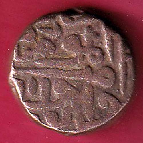DELHI SULTAN SIKANDER LODHI ONE TANKA Weight –9.22 gm BILLON TANKA –OO2347