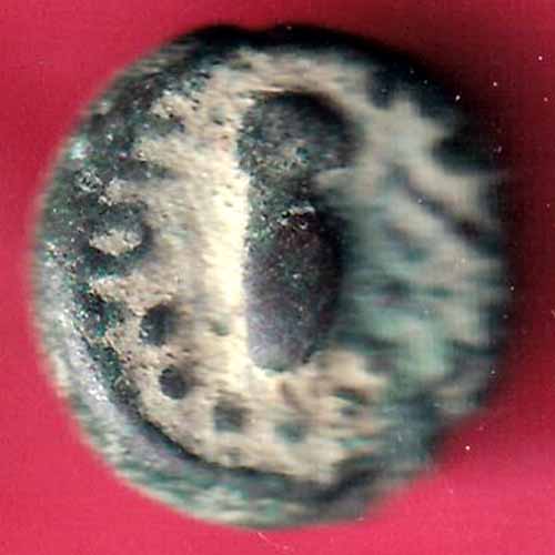 ANCIENT INDIA GADHAYA DYNASTY KING PORTRAIT RARE COIN – S1126