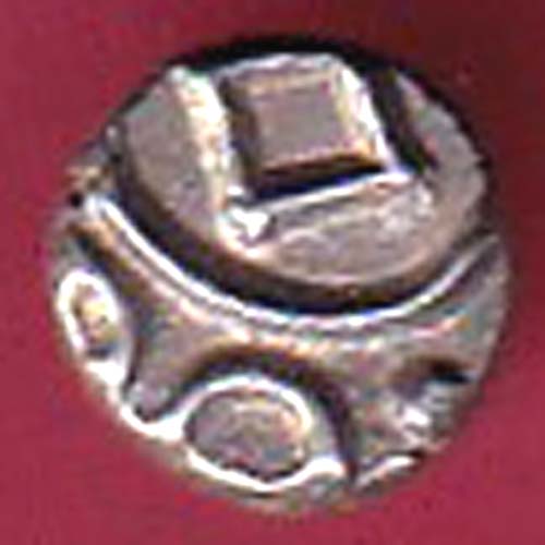 TRAVANCORE STATE RAJARAM VERMA IV SILVER CHUKRAM COIN–@HUB4525