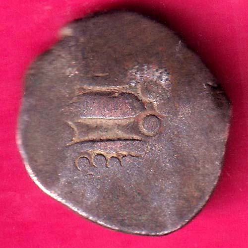 ANCIENT INDIA INDO SASSANIAN SRI HA SERIES RAJASTHAN RARE SILVER COIN:-@hub4741