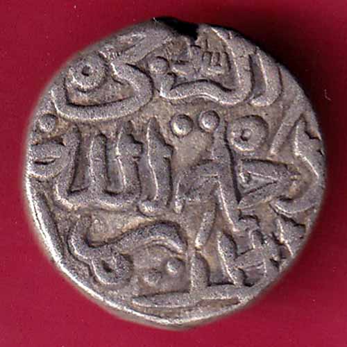 DELHI SULTAN MUHAMMAD BIN TUGHLUQ SHAH 6 GANI RARE COIN  –@HUB1649
