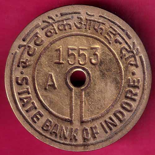 Bank token : State bank of indore 1553 –@HUB4059
