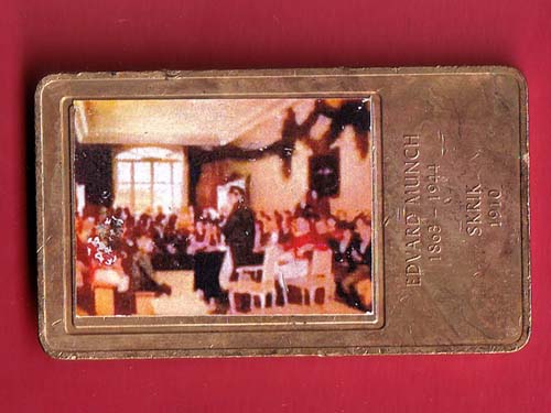 HARDANGERFJORD NIUE ISLAND ELIZABETH II 2 DOLLARS 2016 EDVARD MNCH SKRIK 1863-1944 SKRIK 1910 :- OO4265