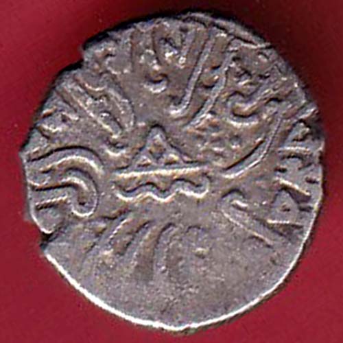 ANCIENT INDIA KSHATRAP DYNASTY KINGS PORTRAIT SILVER COIN:- oo3534