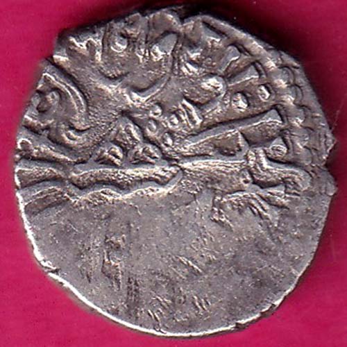 ANCIENT INDIA KSHATRAP DYNASTY KINGS PORTRAIT RARE SILVER COIN@HUB5178