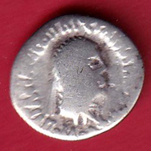 Indo-Greek Kingdom Apollodotus II 1 Drachma SILVER coin–OO5296