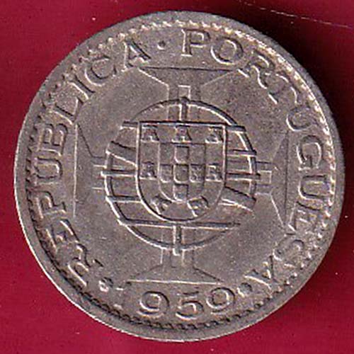 Portuguese India 60 Centavos 1959 - OO2830