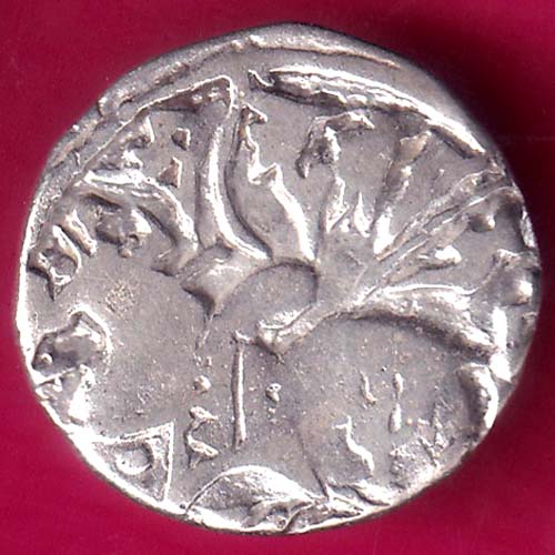 Hindushahia, kabul n gandhara silver drachma horseman n bill type coin –@HUB2509