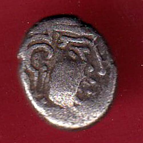 Ancient India Vallabhi Dynasty Kings Poratrait Rare Coin –oo4609