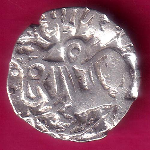 Hindushahia, kabul n gandhara silver drachma horseman n bill type coin –@HUB2834