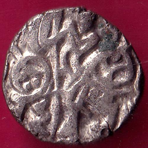 DELHI SULTAN SAMANT DEVA HORSE MAN & BULL TYPE COIN–@HUB3968