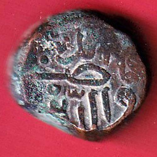 GUJARAT SULTAN AHMEDSHAH HALF FALUS COIN :- OO3548