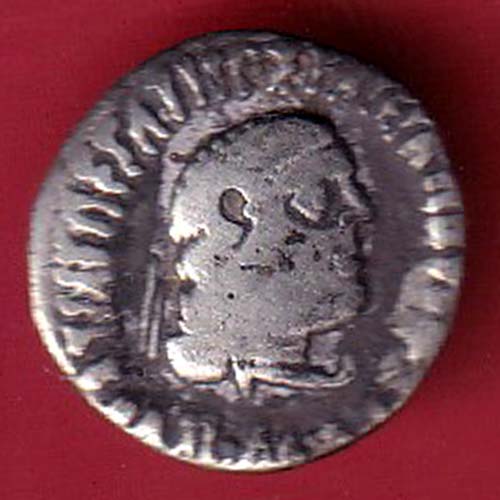 Indo-Greek Kingdom Apollodotus II 1 Drachma SILVER coin – oo5537