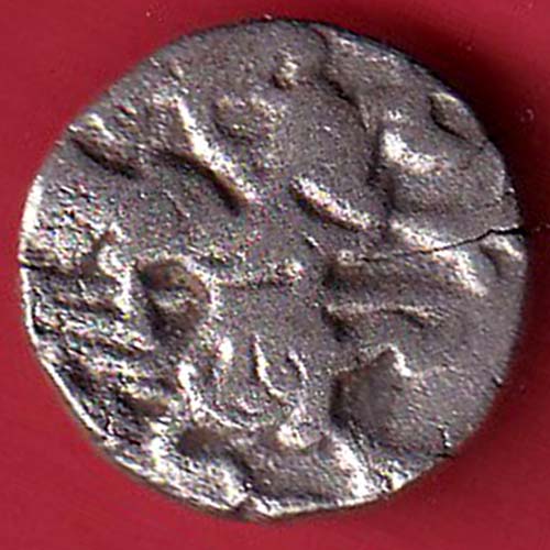 DELHI SULTAN SAMANT DEVA HORSE MAN & BULL TYPE COIN:- OO3092