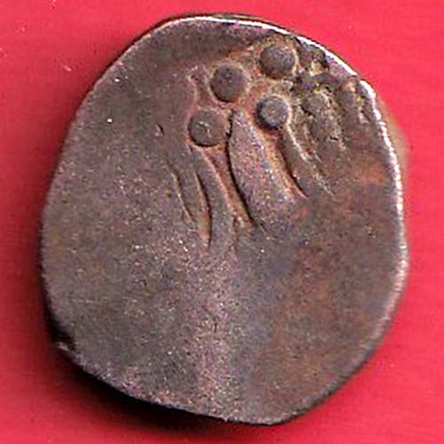 ANCIENT INDIA INDO SASSANIAN SRI HA SERIES RAJASTHAN RARE SILVER COIN :- OO2917