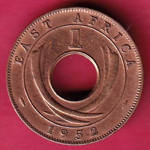 East Africa 1952 ONE CENT -VA154