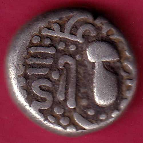 ANCIENT INDIA GADHAYA DYNASTY KING PORTRAIT COIN :- S1183