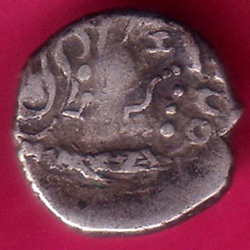ANCIENT INDIA GUPTA DYNASTY KUMAR GUPTA KINGS PORTRAIT RARE SILVER BEUTIFUL COIN–@HUB5665