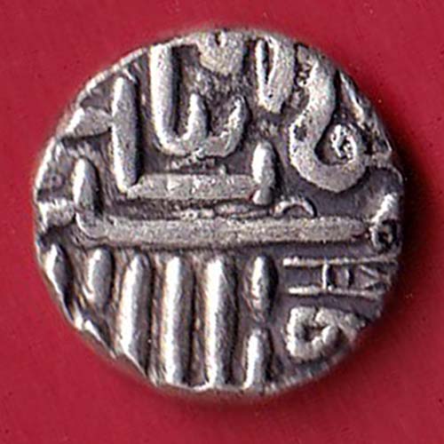 NAWANAGAR STATE SHREE JAAMJI ONE KORI SILVER COIN:- OO3094