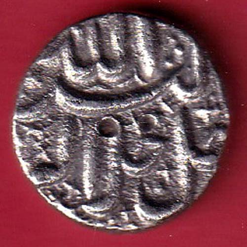MUGHALS AKBAR BERAR MINT ONE RUPEE SILVER COIN –OO5356