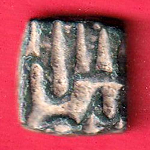 malwa falus copper coin- oo5461