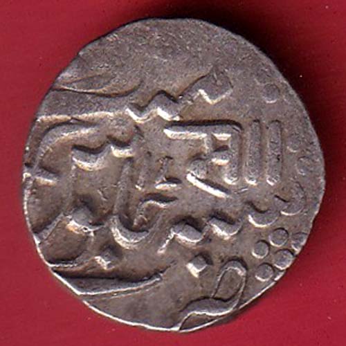 Baroda State  RY18 sayaji rao Gaykwad one rupee silver coin:- OO4052