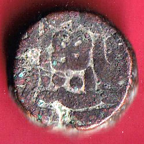 MUGHALS AKBAR ONE DAM COPPER COIN :-@hub4658
