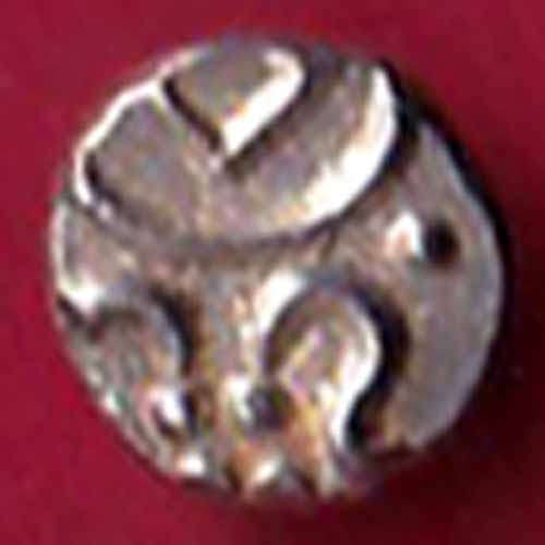 TRAVANCORE STATE RAJARAM VERMA IV SILVER CHUKRAM COIN :- S2808