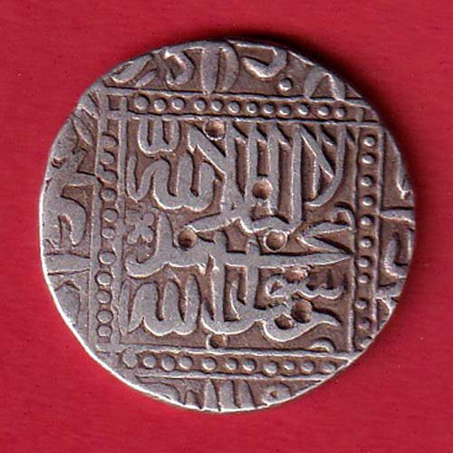 Mughals ; Akbar One rupee  Beutifull silver coin :-@hub4820