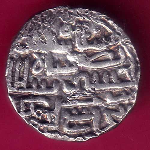 BENGAL SULTAN NUSRATSHAH ONE TANKA SILVER COIN :- OO1720