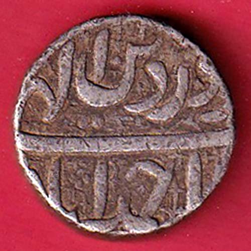 Mughals Akbar Ahemedabad Mint One Rupee silver coin – OO4492
