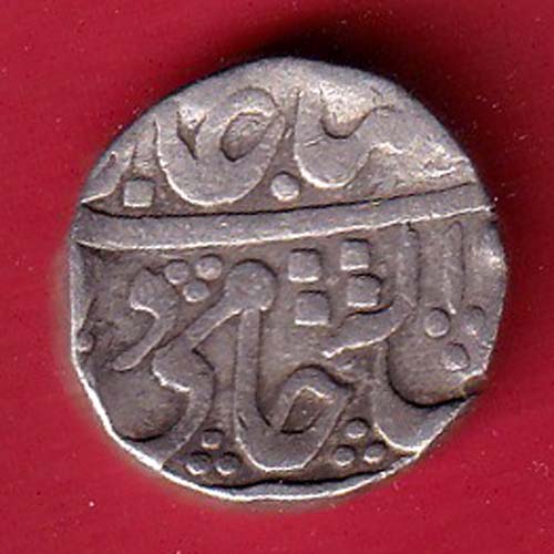Kotah State One Rupee Silver coin–@HUB6024