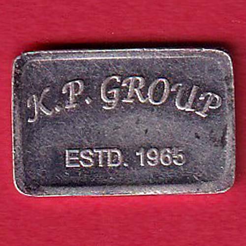 sliver bar: K.P, GROUP 2Gm:- OO3234