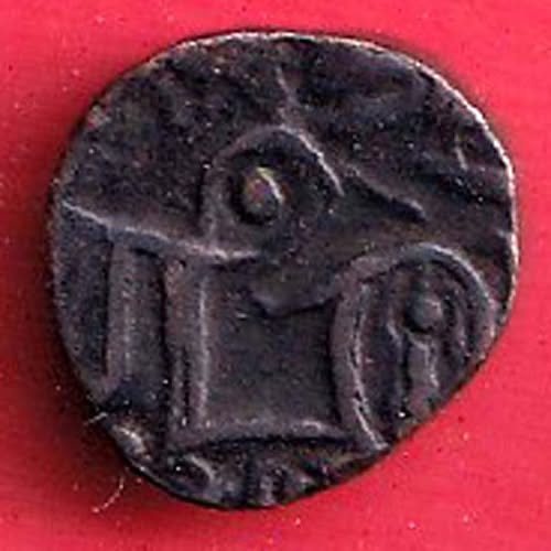 DELHI SULTAN SAMANT DEVA HORSE MAN & BULL TYPE COIN- oo5613