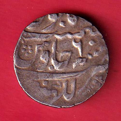 Mughals alamgir ii SHAHJAHANBAD mint ONE RUPEE–OO5367