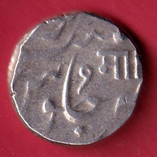 baroda state manaji one rupee silver coin–OO5787