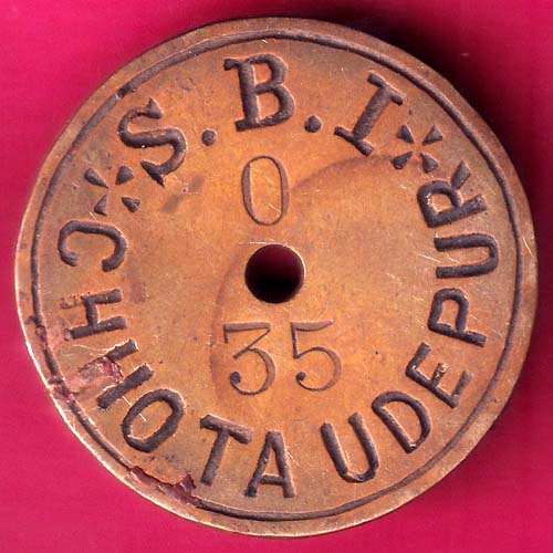 BANK TOKEN: State Bank Of India Chhota Udepur–@HUB2921