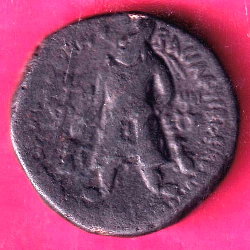 Copper Tetradracham of Vima Kadphises of Kushan Dynasty Nandi and shiva@HUB5094