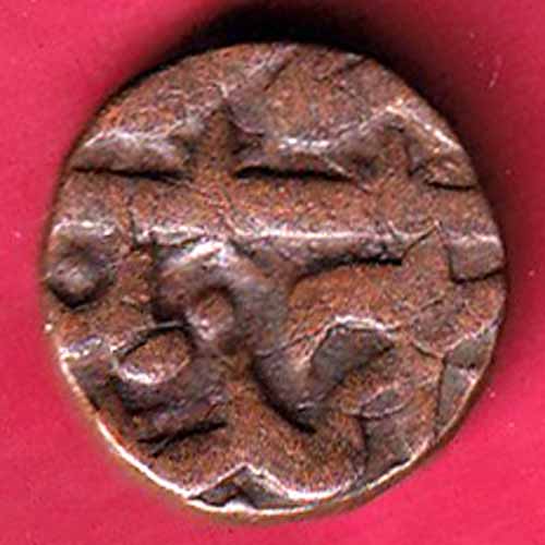Ahmednagar sultanate nizam shahi falus copper coin  -VA414